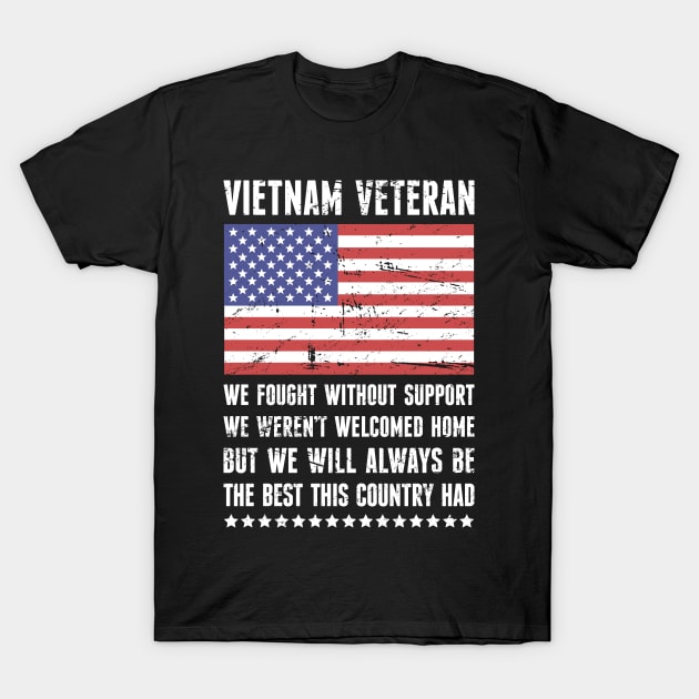 American Flag | Vietnam Veteran Definition T-Shirt by MeatMan